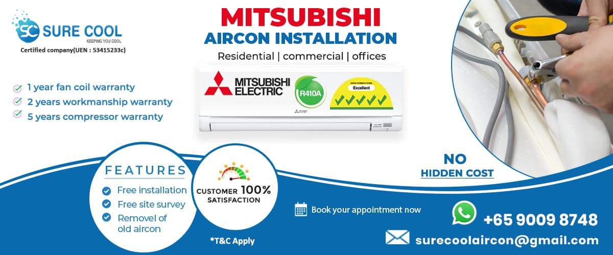 Mitsubishi-aircon-installation